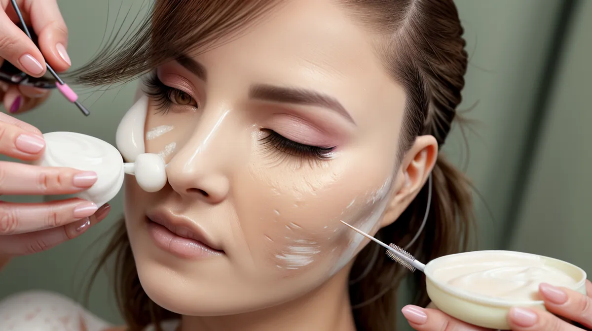 lifting de pestañas cortas y laminado de cejas en Guayaquil, técnica de lash lift para vello mínimo