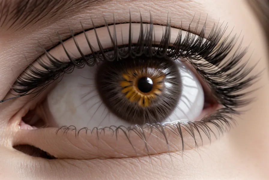 Mano de una lash artist revisando en el celular el seguimiento de sus clientas tras la prueba de parche.