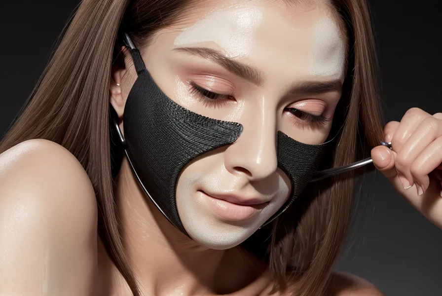 Mascarilla nutritiva de queratina aplicada tras revertir el rizo excesivo para cuidar la salud de las pestañas